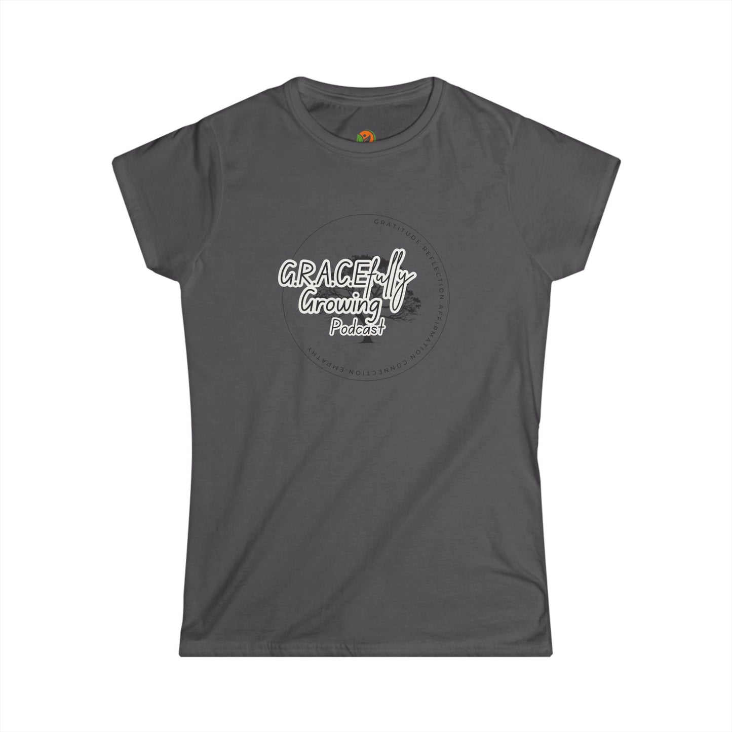 Women's Tee - GRACEfully Growing Podcast Design
