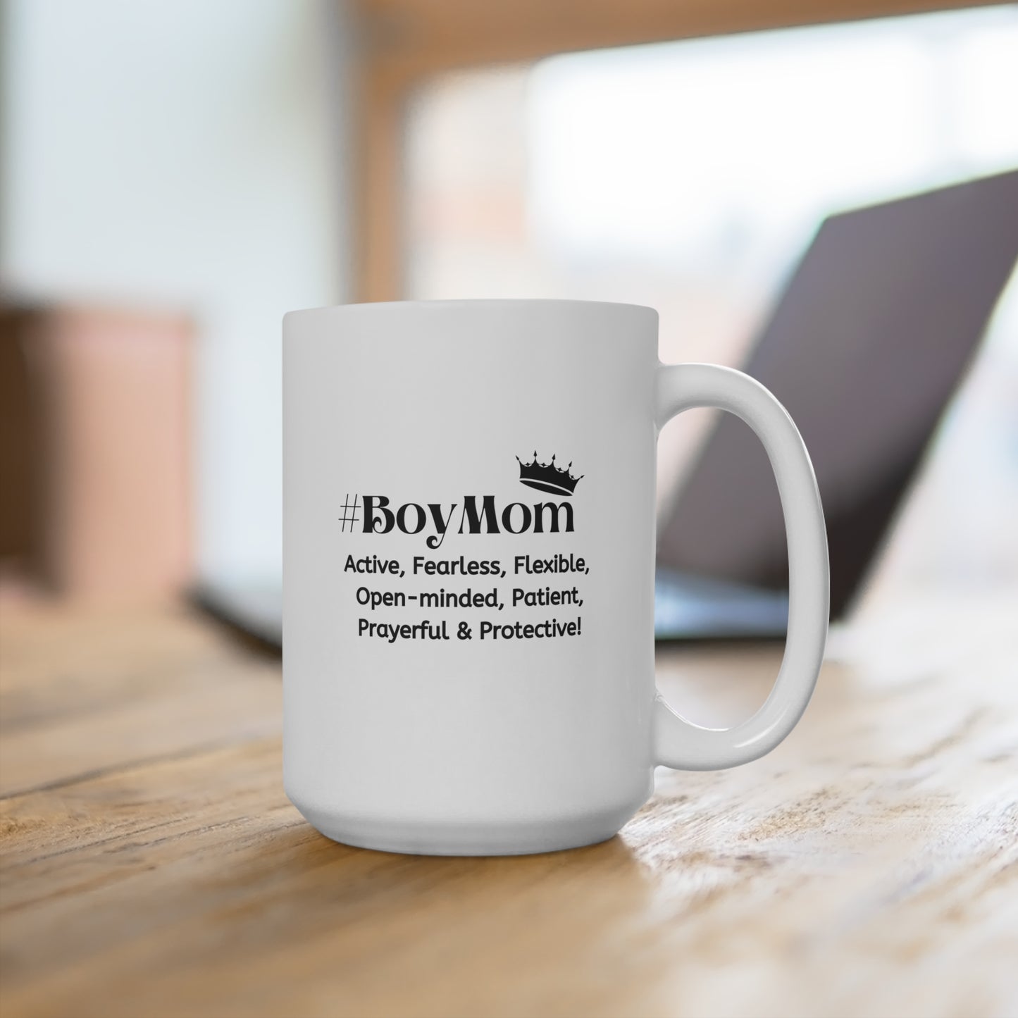 BoyMom Mug 15oz