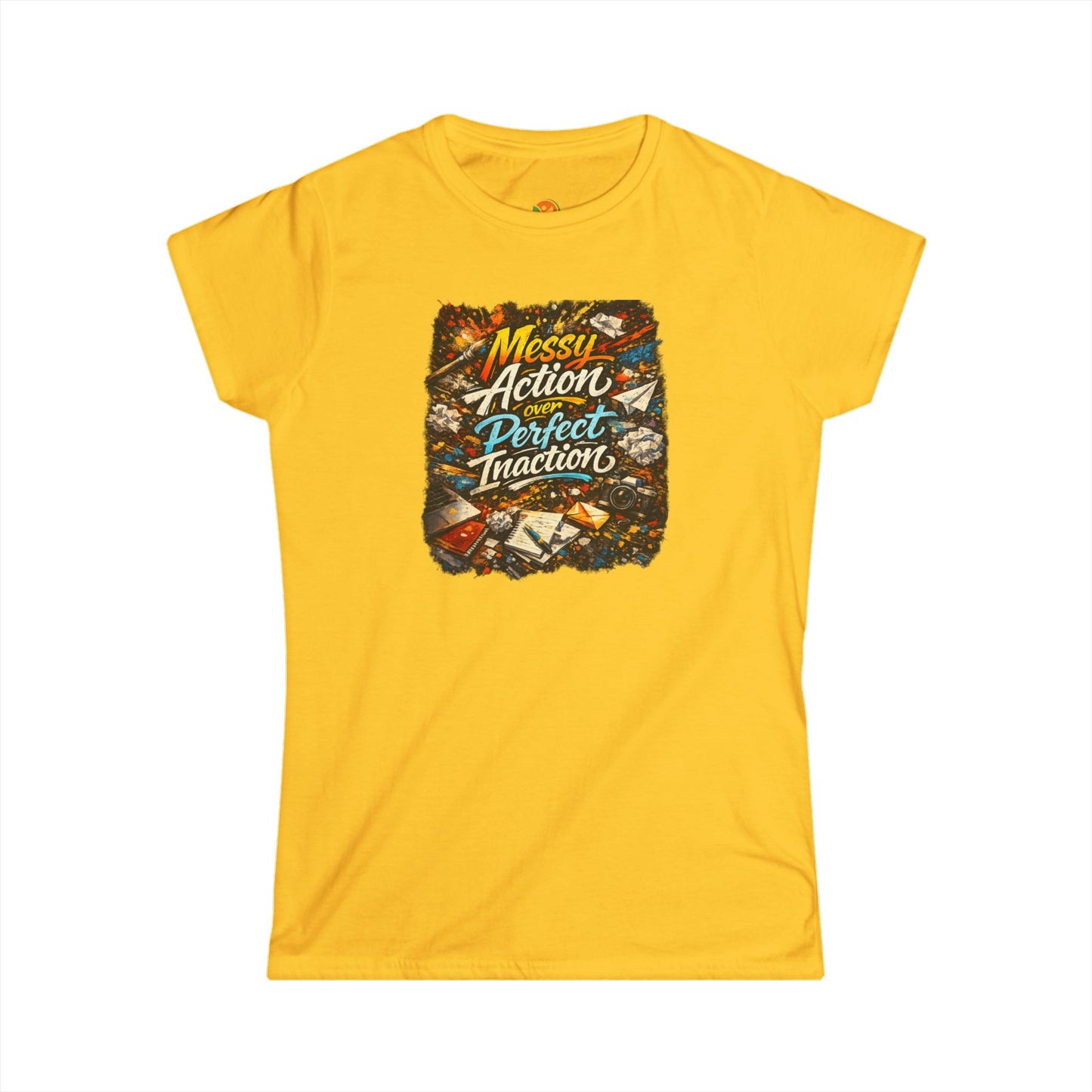 Messy Action Perfect Inaction Tee — Women's Off-Road Adventure T-Shirt