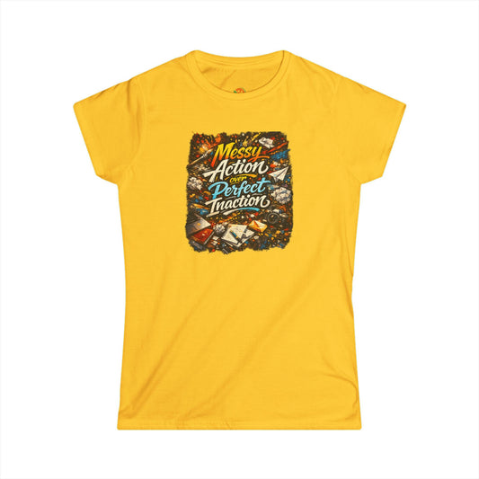 Messy Action Perfect Inaction Tee — Women's Off-Road Adventure T-Shirt