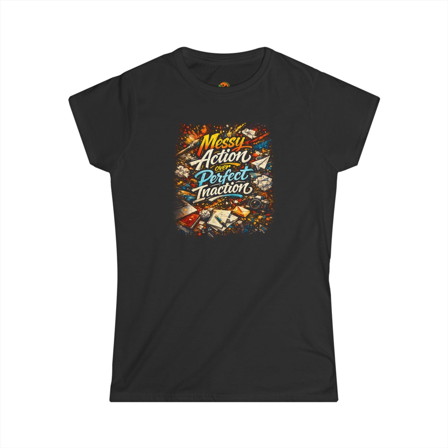Messy Action Perfect Inaction Tee — Women's Off-Road Adventure T-Shirt